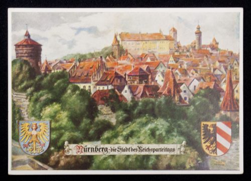 (Postcard) Nürnberg die Stadt des Reichsparteitags