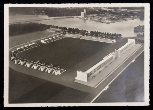 (Postcard) Nürnberg. Stadt der Reichsparteitage. Zeppelinfeld mit Luitpoldarena im Hintergrund