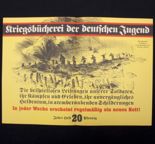 (Poster) Kriegsbücherei der Deutschen Jugend (A3 size)