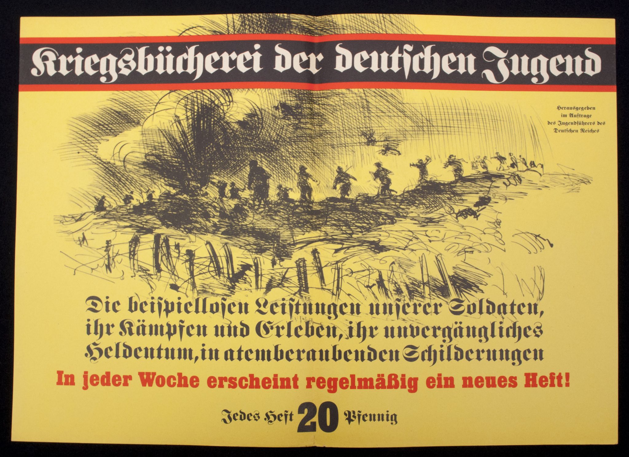 (Poster) Kriegsbücherei der Deutschen Jugend (A3 size)