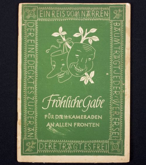 SS frontbrochure Fröhliche Gabe Für die SS-Kameraden an alle Fronten (19431944) - Dutch NAMED!!!