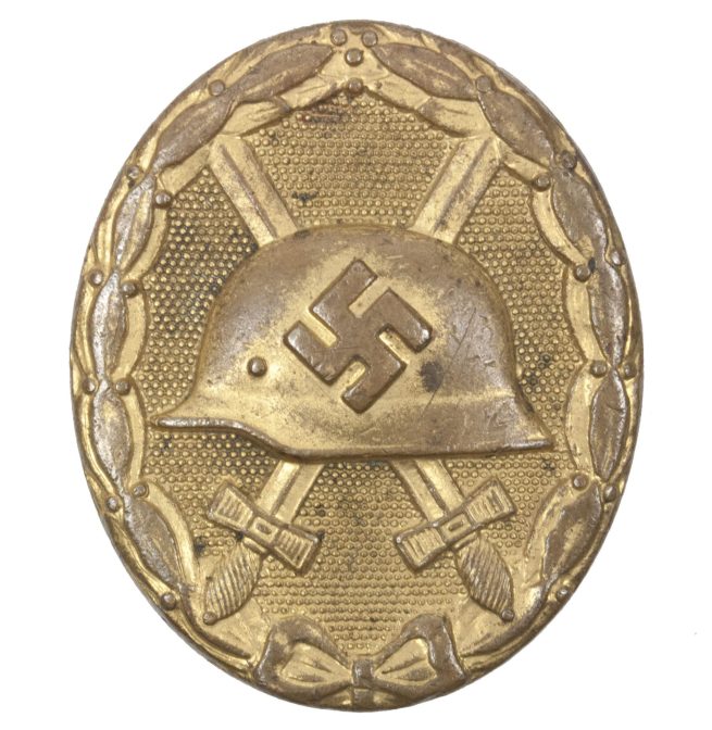 Verwundetenabzeichen gold Gold Woundbadge (MM 30 Hauptmünzamt Wien)