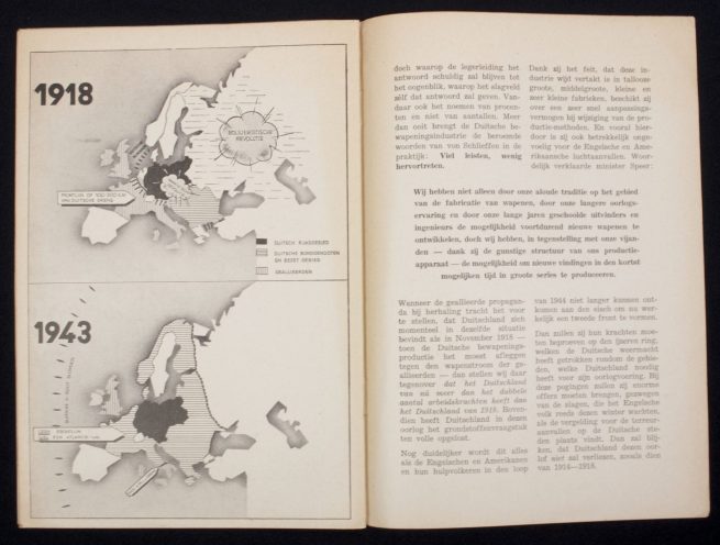 (Brochure) Wapens! Amerikaansche vliegtuigleveranties aan Duitschland - Soldaten in de mijnen - Een herhaling van 1918