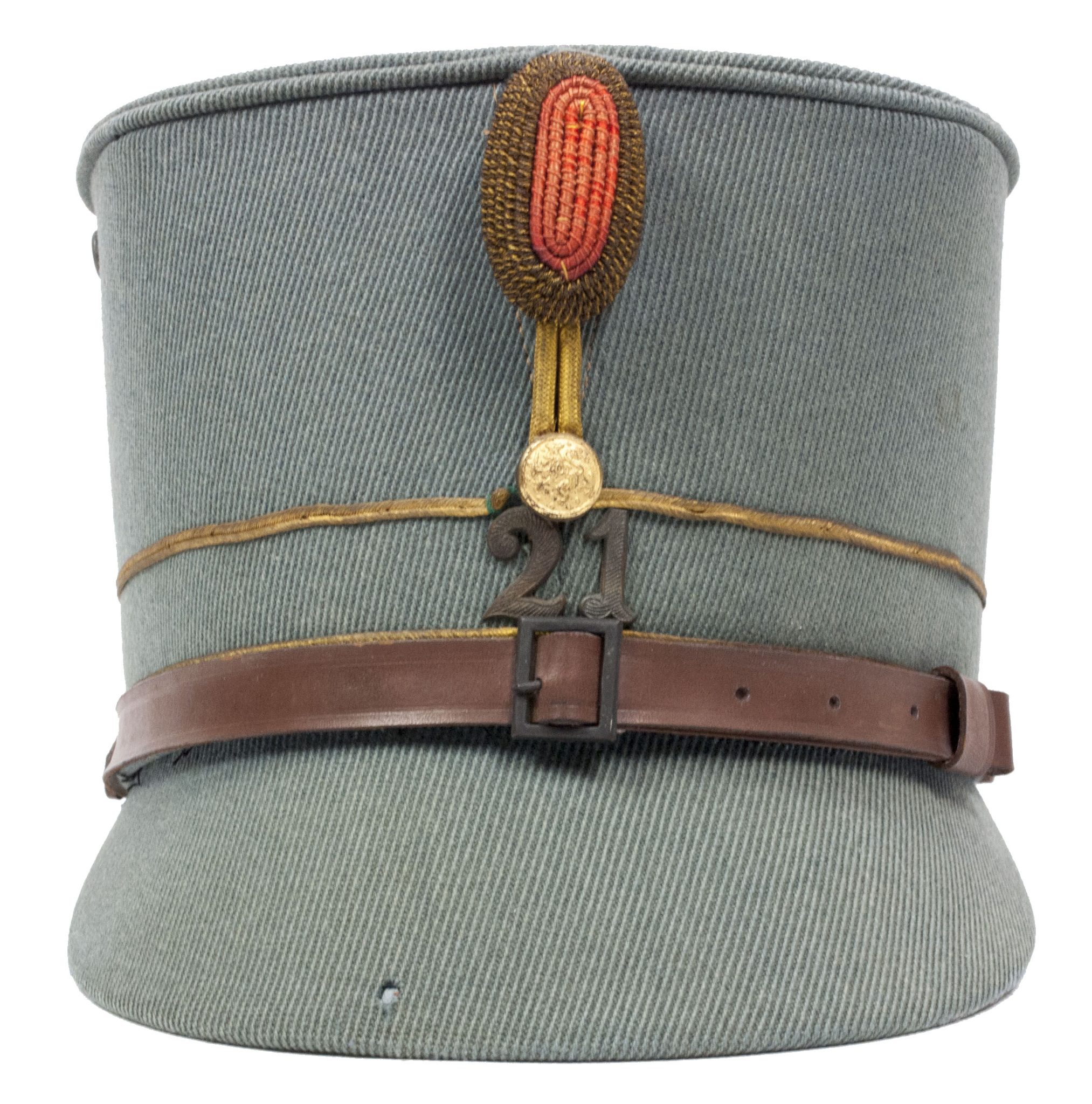 Dutch Army before 1940 Nederlandse Leger kepie voor 1940 – Officier with IR 21 number