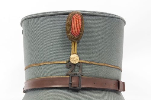 Dutch Army before 1940 Nederlandse Leger kepie voor 1940 – Officier with IR 21 number