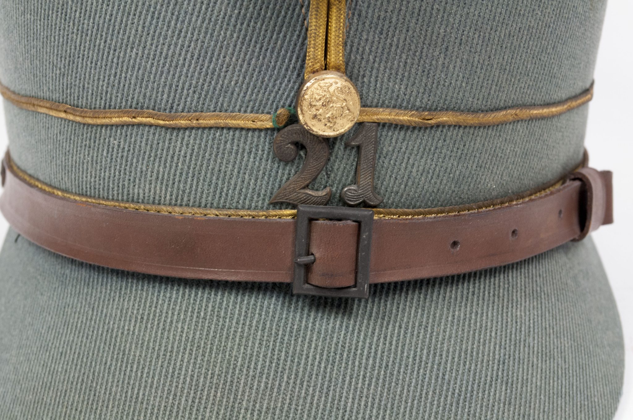 Dutch Army before 1940 / Nederlandse Leger kepie voor 1940 – Officier with IR 21 number - Image 6