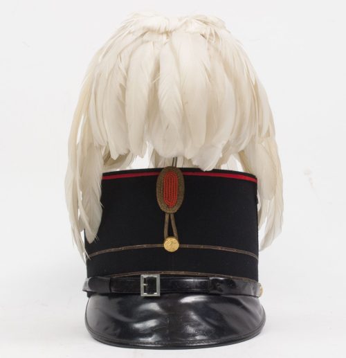Dutch Army before 1940 ceremonial Kepie for a 1st Lieutenant + pluim (feather plume)