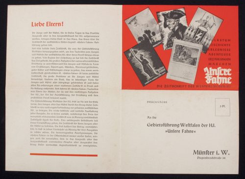 (Folder) Eltern! Ihr Junge und Ihr Mädel kommen jetzt zu Uns - Extremely rare HJBDM propaganda