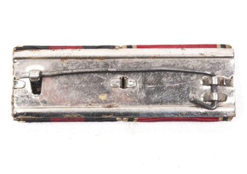 German WII double ribbon with Anschlussmedaille + Sudetenmedaille + Pragerburer clasp
