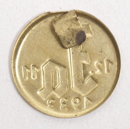 German pro-Hitler “JA” propaganda 1933 Elections badge