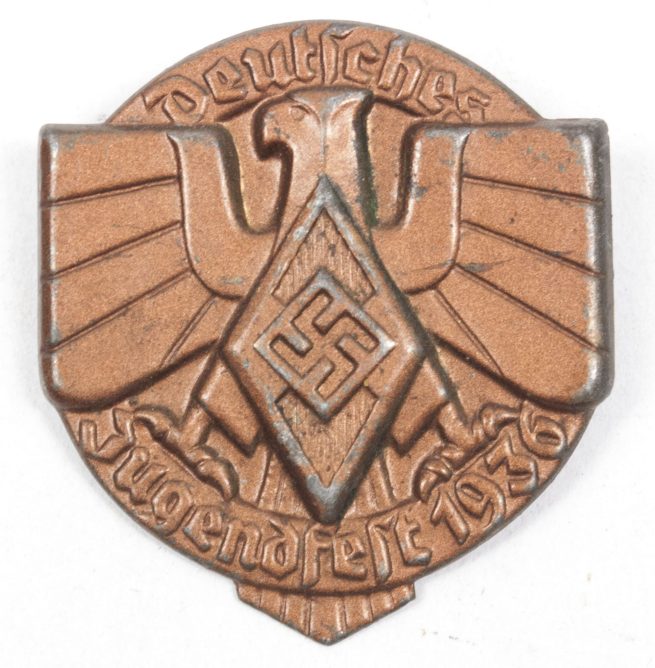 Hitlerjugend )HJ' Deutsches Jugendfest 1936 abzeichen