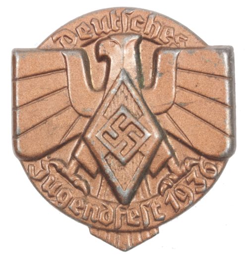 Hitlerjugend )HJ' Deutsches Jugendfest 1936 abzeichen