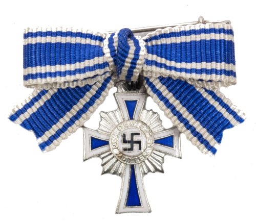 Miniature MutterkreuzMothers cross in silver