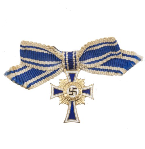 Mutterkreuz Motherscross gold miniature medal