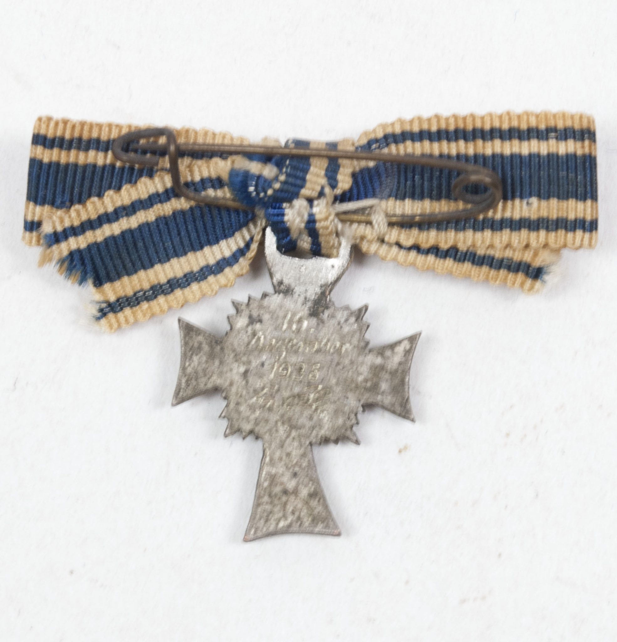 Mutterkreuz Motherscross silver miniature medal