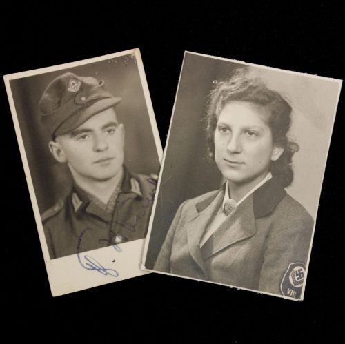 (Photo) Reichsarbeitsdienst male + female foto