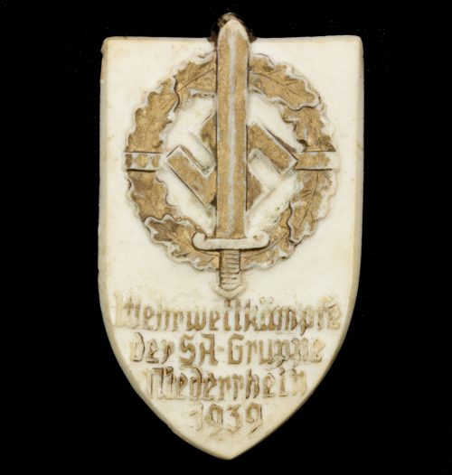 SA Wehrwettkämpfe Der SA-Gruppe Niederrhein 1939 abzeichen