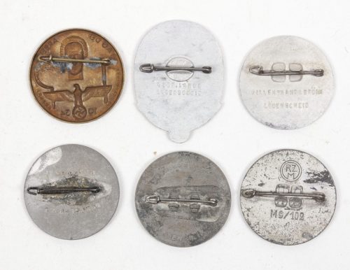 Tag der Arbeit abzeichen - complete serie 1934-1939