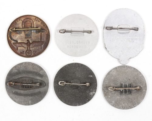 Tag der Arbeit abzeichen - complete serie 1934-1939