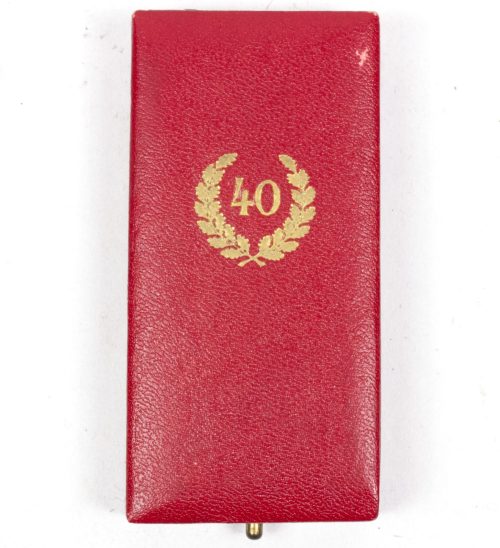 Treue Dienst 40 Jahre + etui (MM Deschler & Sohn)