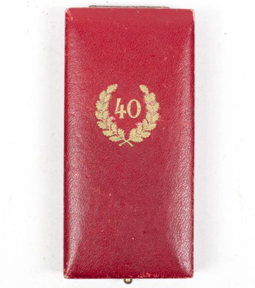 Treue Dienst 40 Jahre + etui (MM Deschler & Sohn)