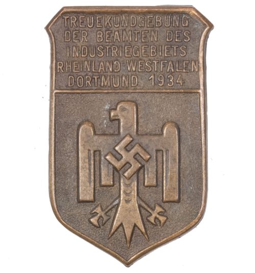 Treukundgebung der BEamten des Industriegebiets Rheinland Westfalen Dortmund 1934