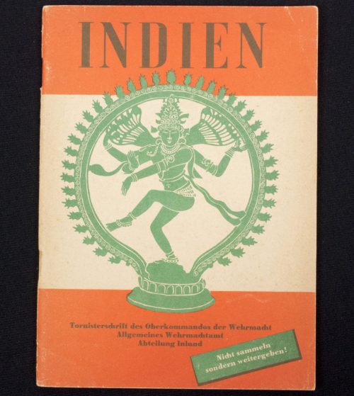 (Brochure) Indien - Tornisterschrift des Oberkommandos der Wehrmacht (1942)