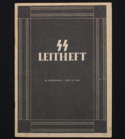 (Brochure) SS-Leitheft 10. Jahrgang. Heft 9 (1944)