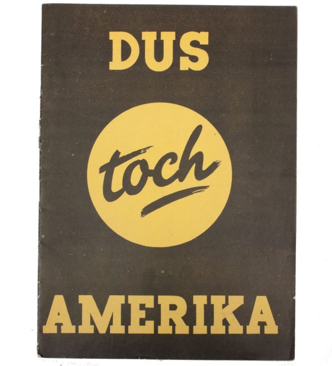 (BrochureNSB) Dus toch Amerika (1942)