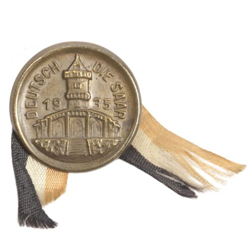 Deutsch die Saar 1935 abzeichen - rare