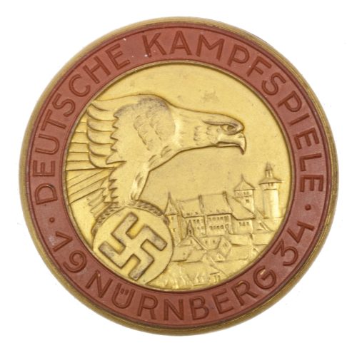 Deutsche Kampfspiele 1934 Nürnberg table medal