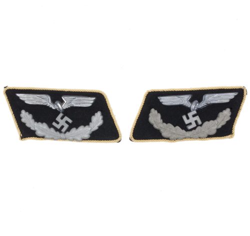 Deutsche Reichsbahn officer collar tabs set