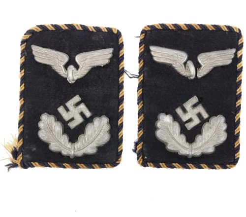 Deutsche Reichsbahn officer collar tabs set