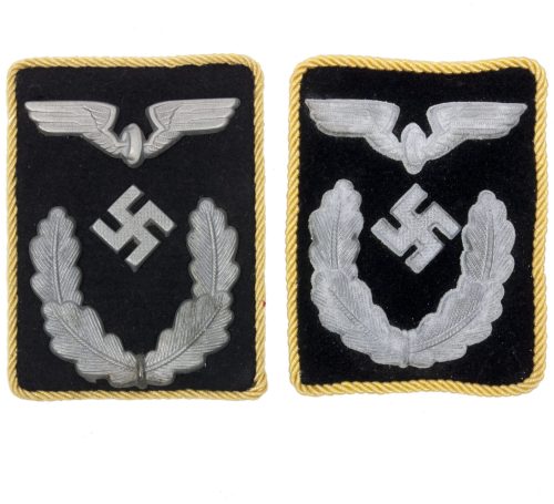 Deutsche Reichsbahn officer collar tabs set