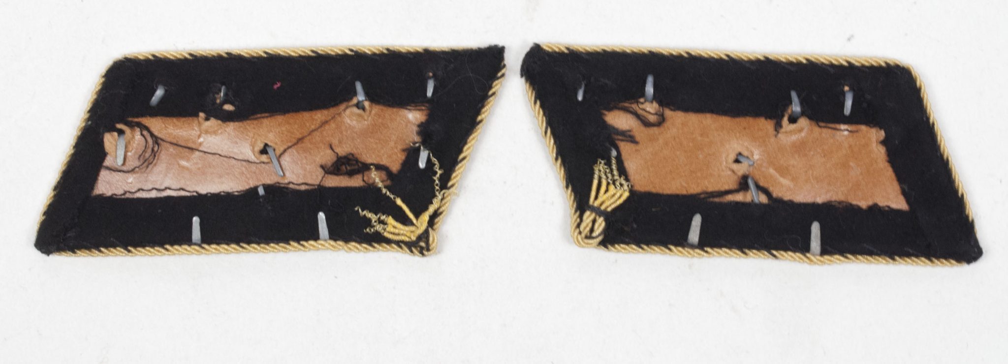 Deutsche Reichsbahn officer collar tabs set (3) Deutsche Reichsbahn officer collar tabs set