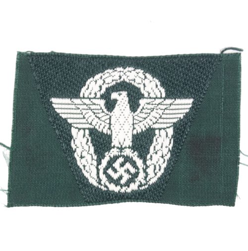 German Polizei visor cap green insignia - rare