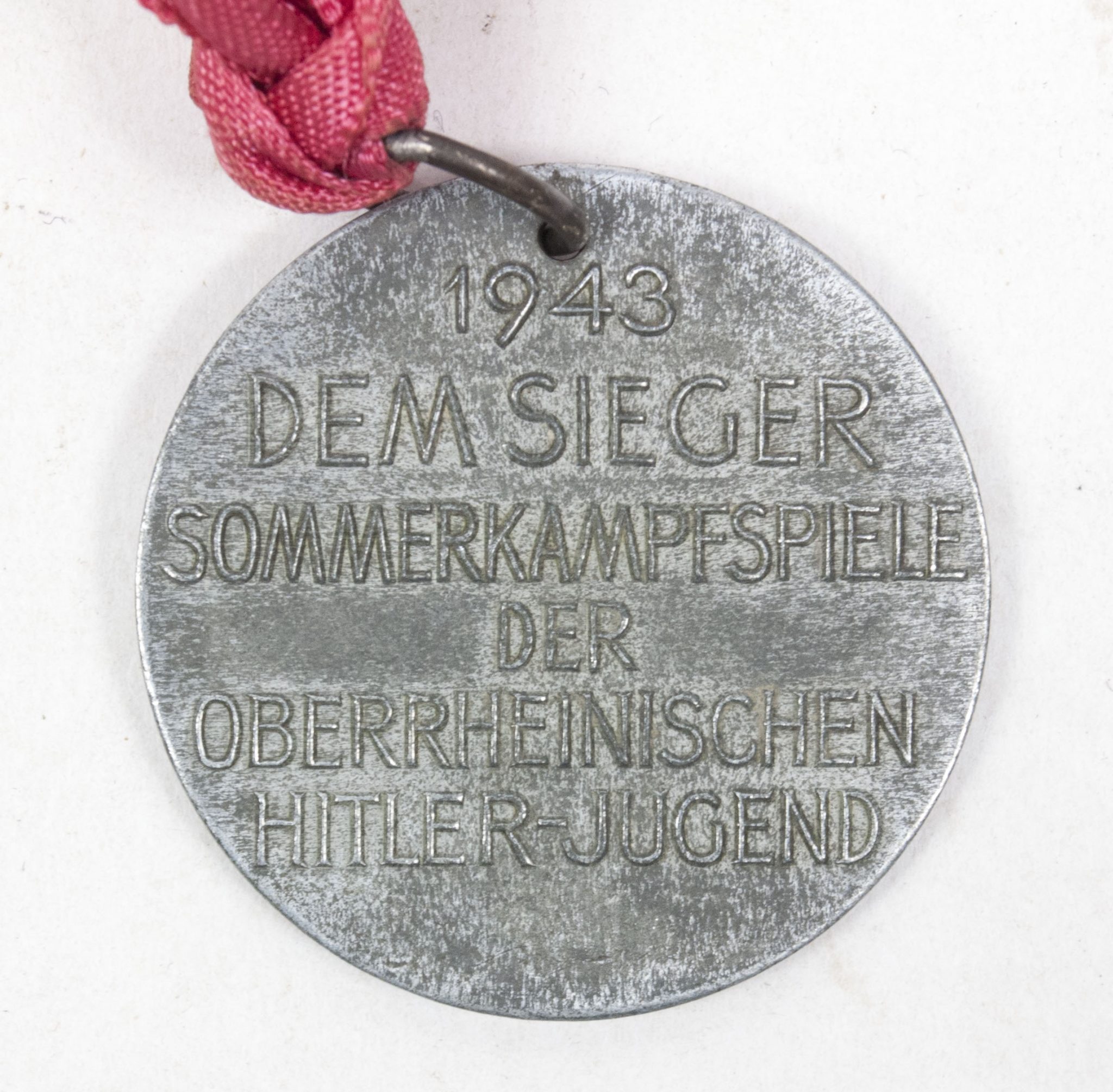 Hitlerjugend (HJ) 1943 Dem Sieger Sommerkampfspiele der Oberrheinischen Hitlerjugend - Very rare