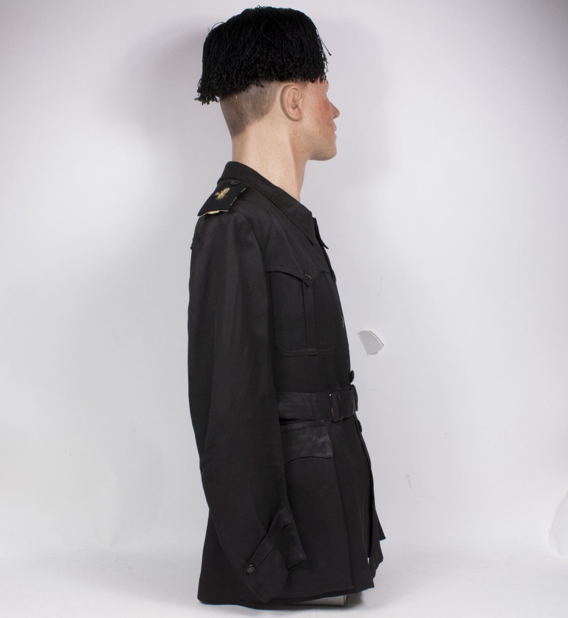 Italian fascist PNF executive leader saharina with black felt "fez" headgear - VERY RARE - Image 104