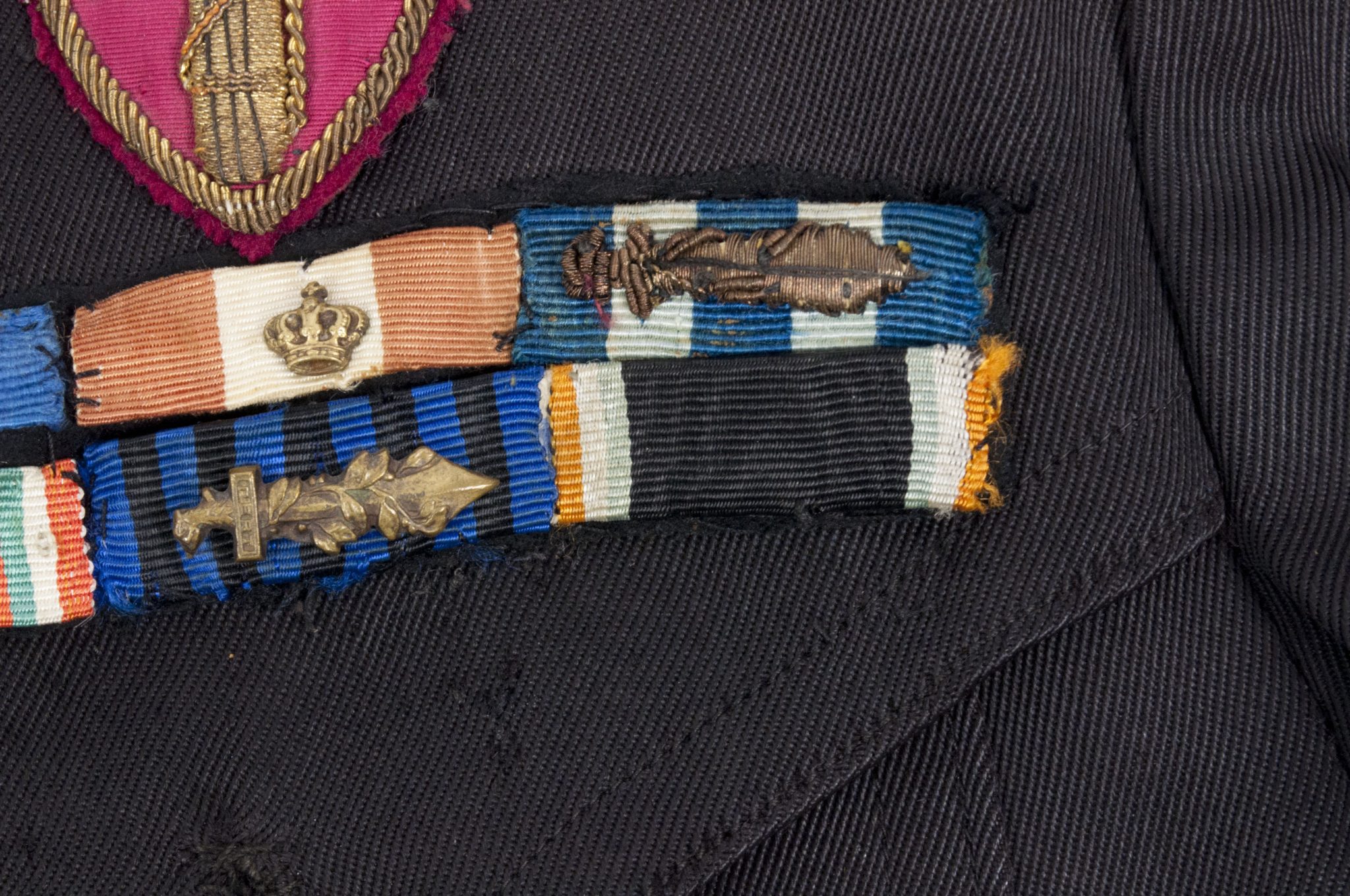 Italian fascist PNF executive leader saharina with black felt "fez" headgear - VERY RARE - Image 36