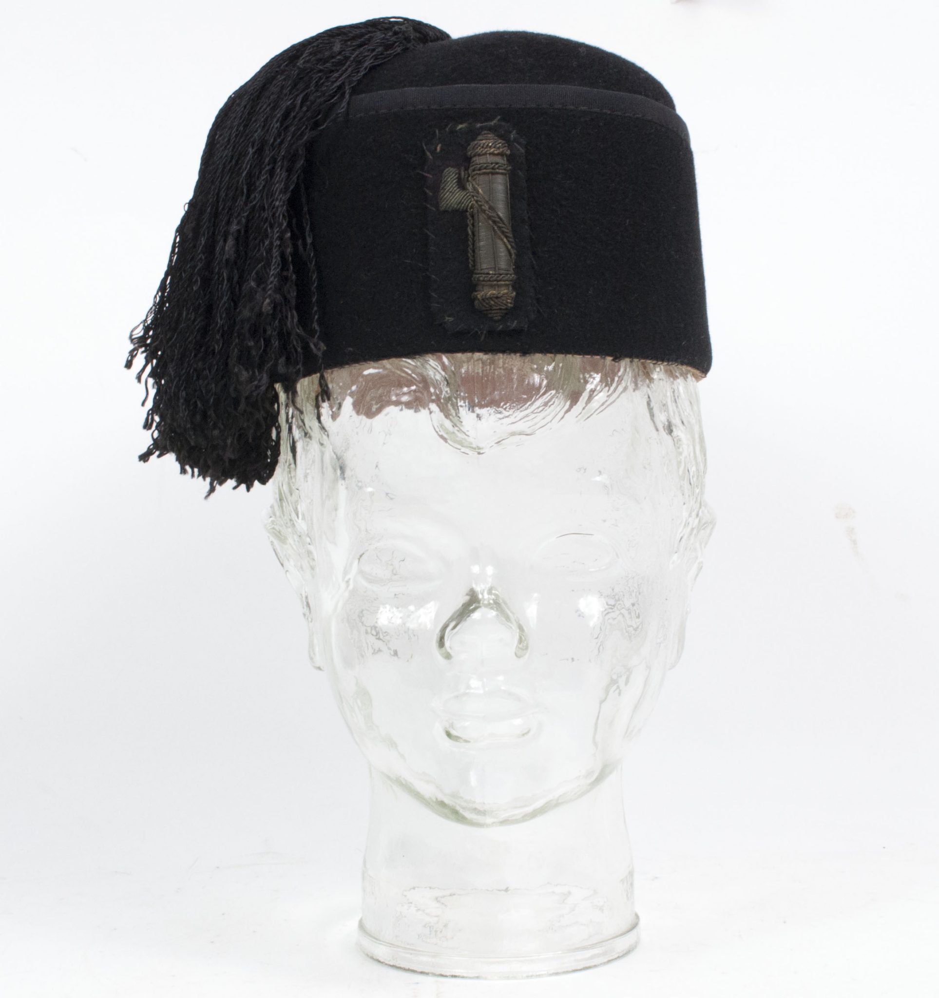 Italian fascist PNF executive leader saharina with black felt "fez" headgear - VERY RARE - Image 61