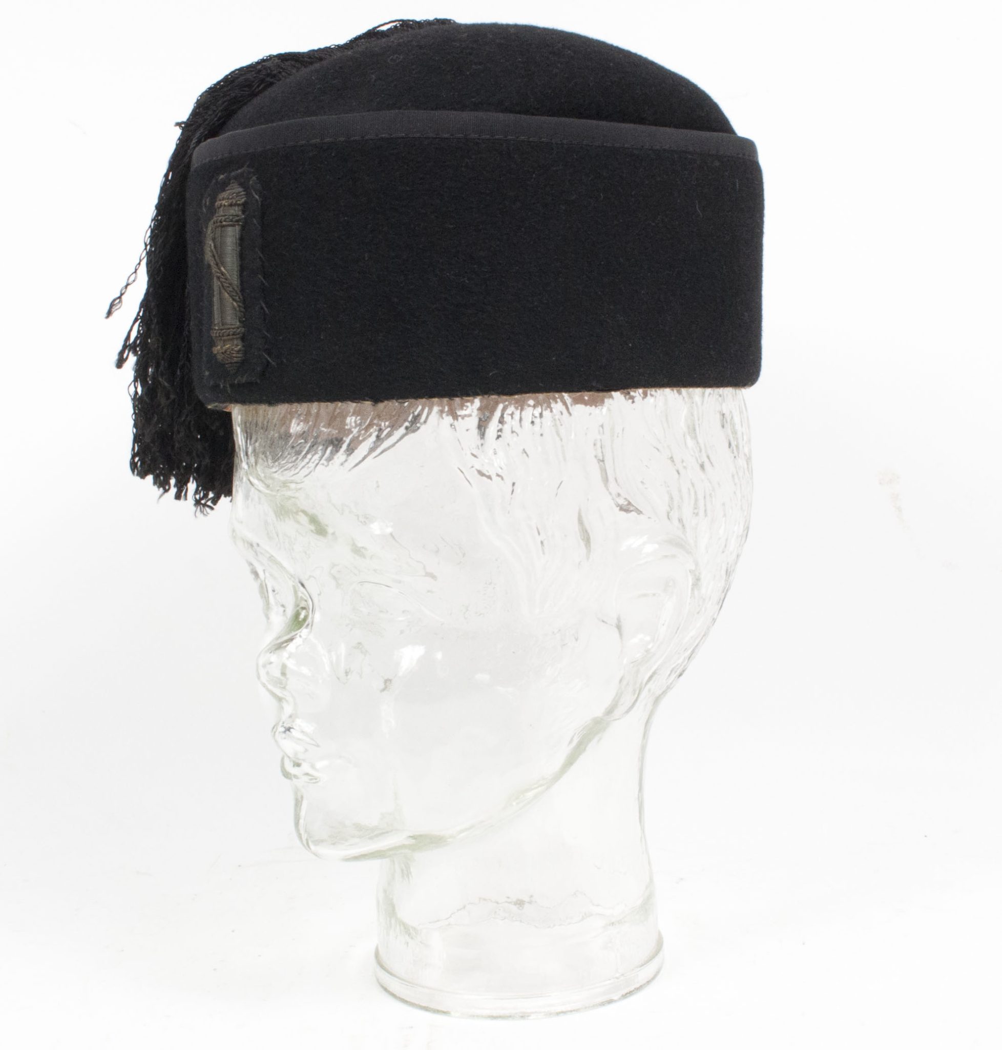 Italian fascist PNF executive leader saharina with black felt "fez" headgear - VERY RARE - Image 66