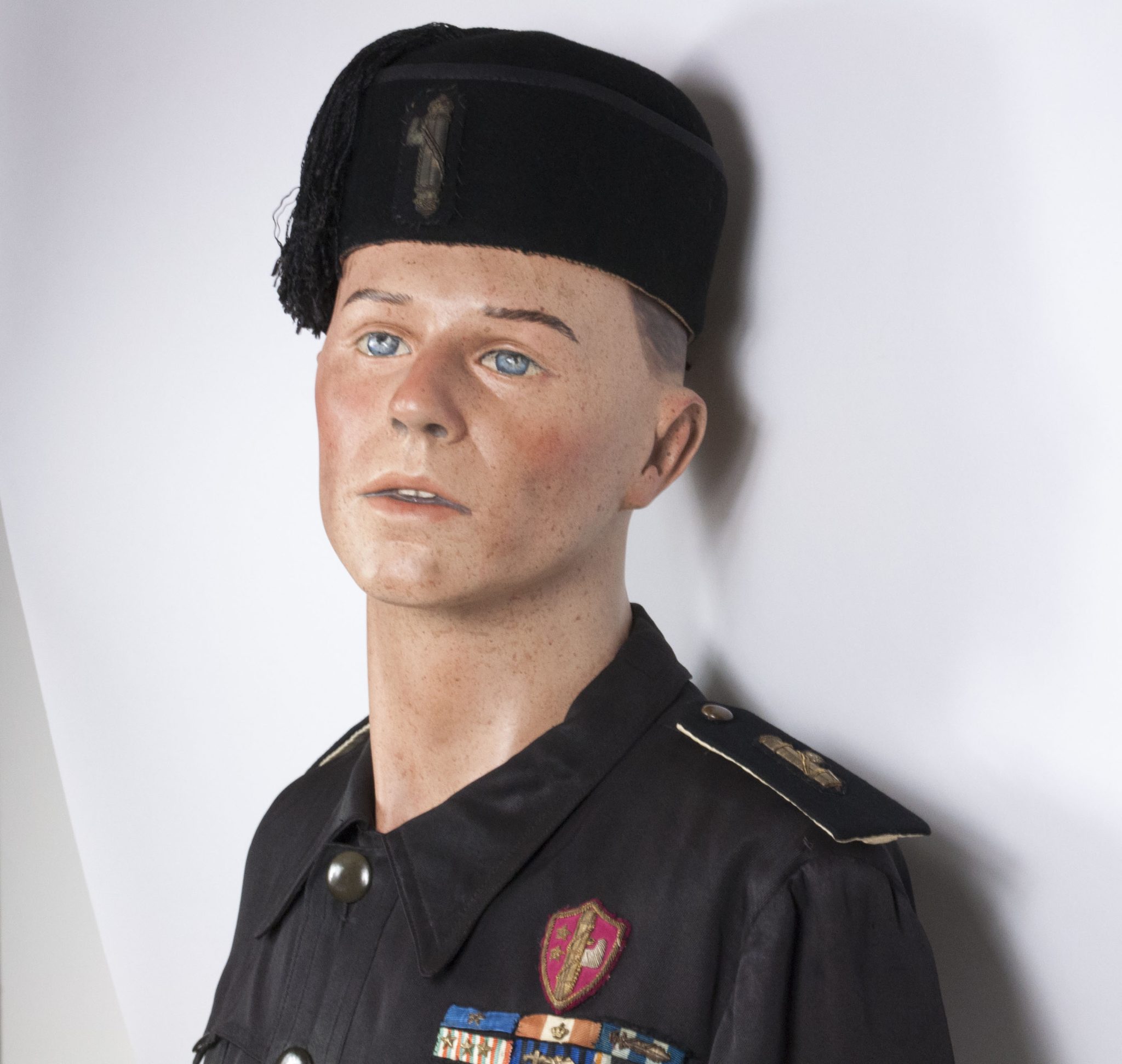 Italian fascist PNF executive leader saharina with black felt "fez" headgear - VERY RARE - Image 83