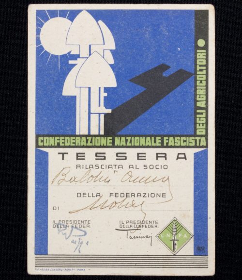 (Italy) Confederazione Nazionale Fascista dei Agricoltori 1934