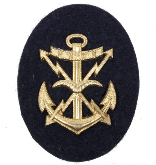 Kriegsmarine (KM) Ärmelabzeichen Flugmeldemaat