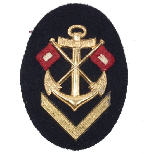 Kriegsmarine (KM) Ärmelabzeichen Obersignalmaat