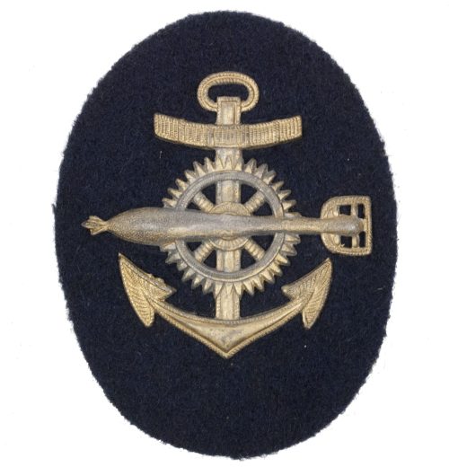 Kriegsmarine (KM) Ärmelabzeichen Torpedomechanikermaat