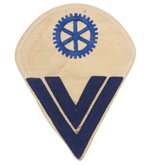 Kriegsmarine (KM) Machine Engine Obergefreiters combined career & rank Insignia