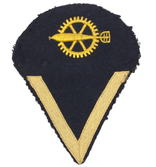 Kriegsmarine (KM) Torpedeo mechanic Gefreiters combined career & rank Insignia