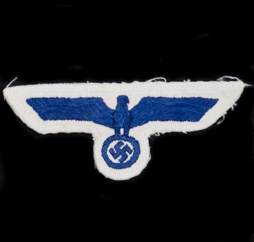 Kriegsmarine (KM) WhiteBlue Enlisted Breasteagle