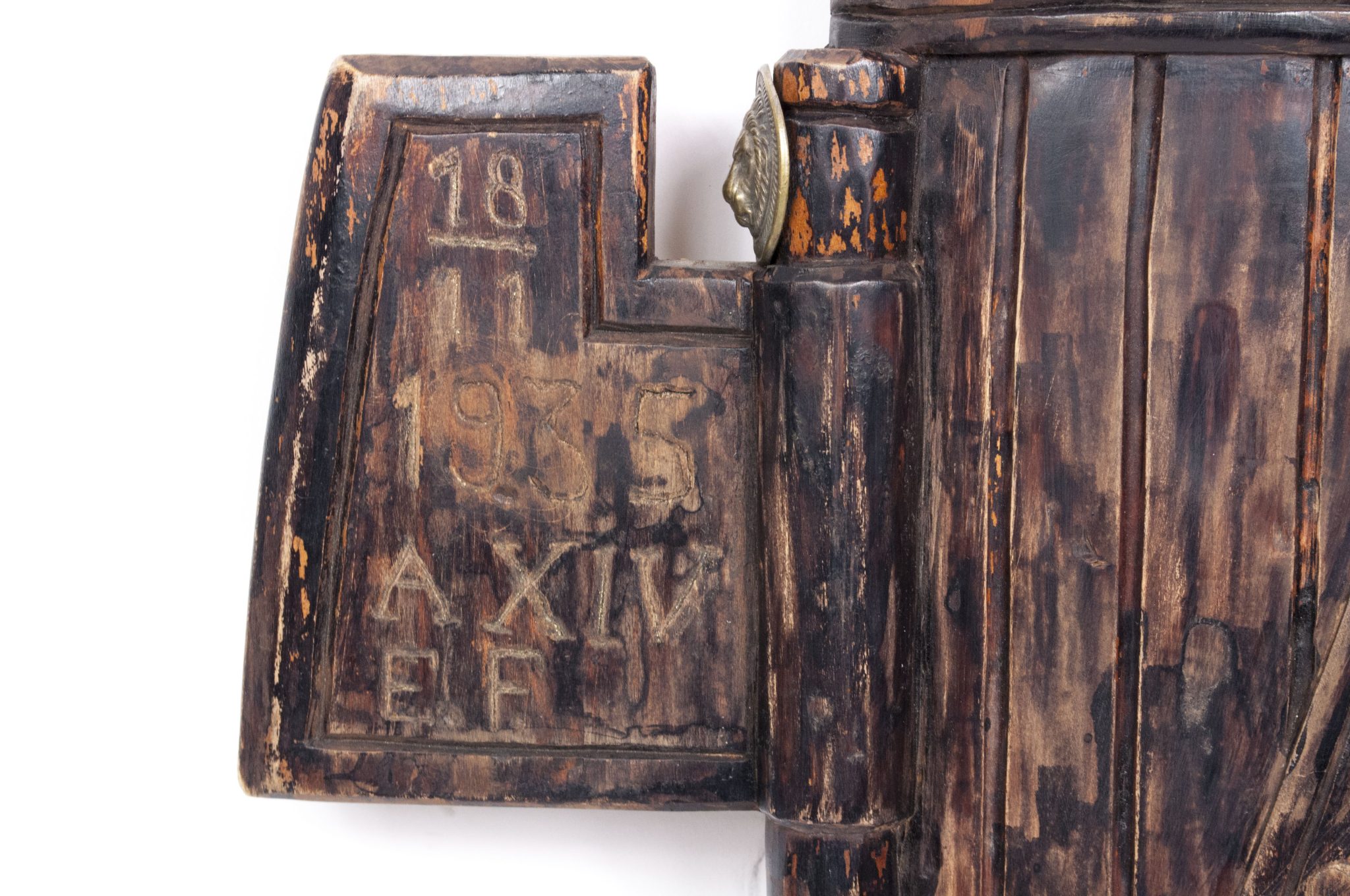 Large 18 november 1935 dated Italian "fascio littorio" (Fasces) with anti League of Nations inscription - extremely rare - Image 10